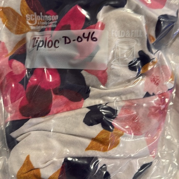 Old Navy Women's Multi Pink Floral Tie-Front Linen Viscose Mini Dress‎ Large EUC - Picture 13 of 13